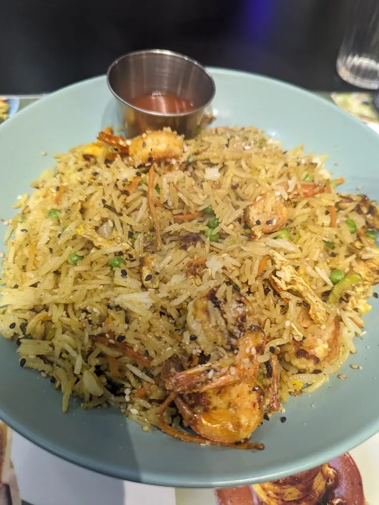 Riz Sauté Aux Crevettes